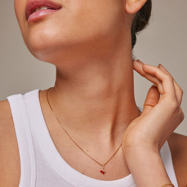 ENAMEL Copenhagen Necklace, Cherry Necklaces Red