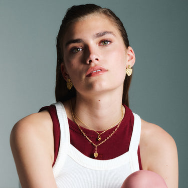 ENAMEL Copenhagen Necklace, Heart Keeper Necklaces Red