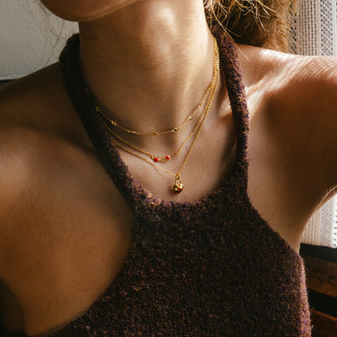 ENAMEL Copenhagen Necklace, Heart Keeper Necklaces Red