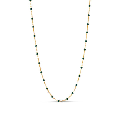 ENAMEL Copenhagen Necklace, Lola Necklaces 42 Petrol Green