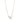 ENAMEL Copenhagen Necklace, Organic Double Circle Necklaces Grass Green