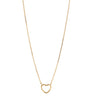ENAMEL Copenhagen Necklace, Organic Heart Necklaces 925S/GP/M
