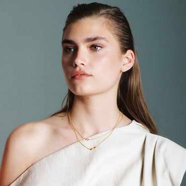 ENAMEL Copenhagen Necklace, Organic Star Necklaces Gold Plated