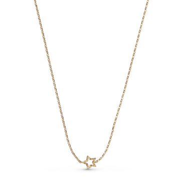 ENAMEL Copenhagen Necklace, Organic Star Necklaces Gold Plated