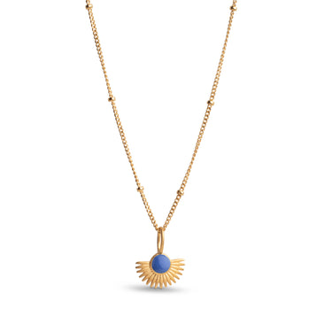 ENAMEL Copenhagen Necklace, Soleil Necklaces Cornflower