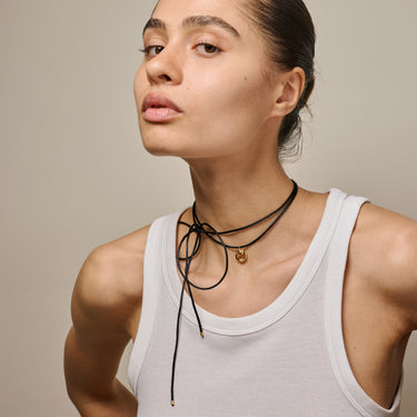 ENAMEL Copenhagen Necklace, Sora Tie Necklaces 925S/GP