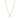 ENAMEL Copenhagen Necklace, Twin CZ Necklaces Clear CZ