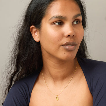ENAMEL Copenhagen Necklace, Wave Necklaces Gold Plated