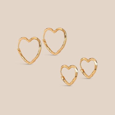 Organic Heart Duo Statement Gift Set