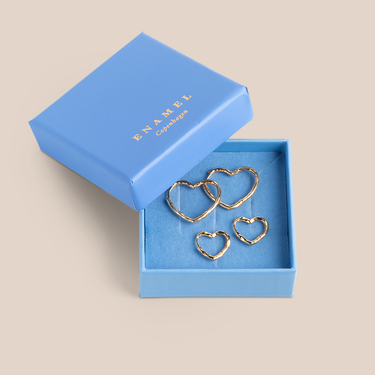 Organic Heart Duo Statement Gift Set