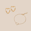 Organic Heart Elegant Gift Set