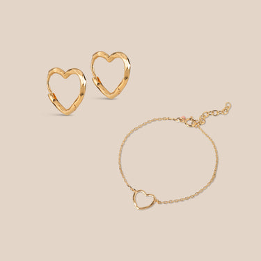 Organic Heart Elegant Gift Set