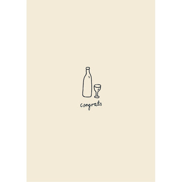 ENAMEL Copenhagen Postcard A6 Complimentary POS Display WINE