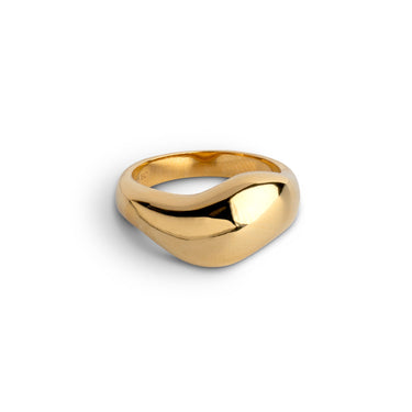 ENAMEL Copenhagen Ring, Agnete Large Rings 925S/GP