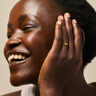 ENAMEL Copenhagen Ring, Amore Rings 925S/GP