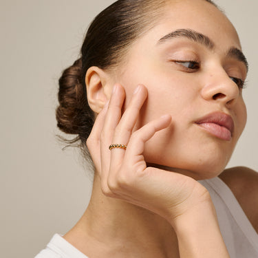 ENAMEL Copenhagen Ring, Ball Rings 925S/GP