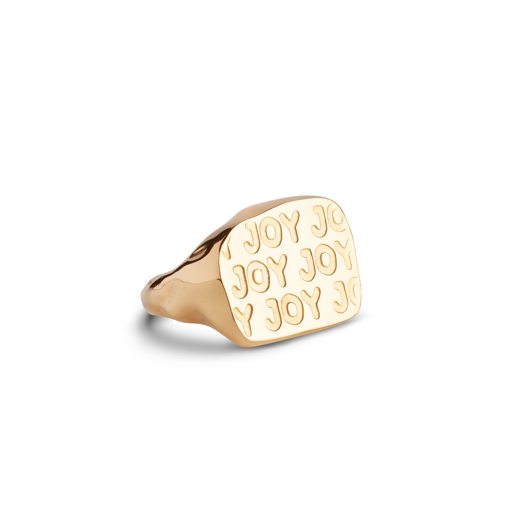 ENAMEL Copenhagen Ring, Joy Statement Rings 925S/GP