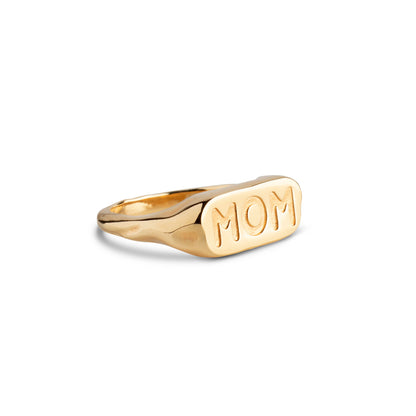 ENAMEL Copenhagen Ring, Mom Statement Rings 925S/GP