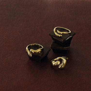 ENAMEL Copenhagen Ring, Vea Rings 925S/GP