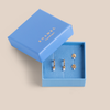 Soft Pearl Earrings Stack
