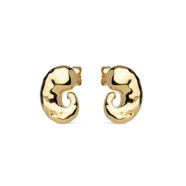 ENAMEL Copenhagen Studs, Carya Earrings 925S/GP