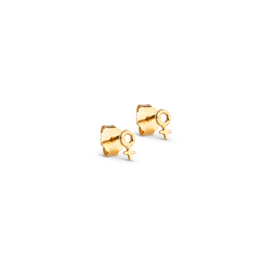 ENAMEL Copenhagen Studs, Feminine Power Earrings 925S/GP