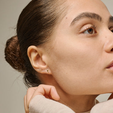 ENAMEL Copenhagen Studs, India Petit Earrings 925S/GP