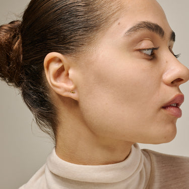 ENAMEL Copenhagen Studs, India Petit Earrings 925S/GP