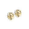 ENAMEL Copenhagen Studs, Large Sunshine Earrings 925S/GP