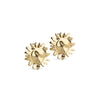 ENAMEL Copenhagen Studs, Large Sunshine Earrings 925S/GP