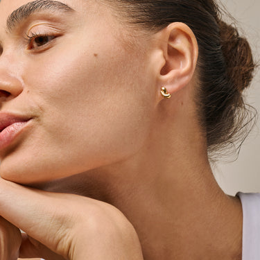 ENAMEL Copenhagen Studs, Nari Earrings 925S/GP