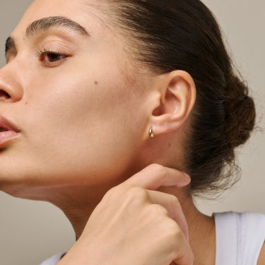 ENAMEL Copenhagen Studs, Sana Earrings 925S/GP