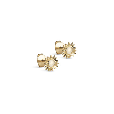 ENAMEL Copenhagen Studs, Small Sunshine Earrings Daisy