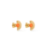 ENAMEL Copenhagen Studs, Soleil Earrings 63 Clementine