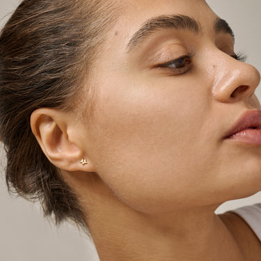 ENAMEL Copenhagen Studs, Star Energy Earrings 925S/GP