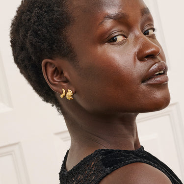 ENAMEL Copenhagen Studs, Tova Earrings 925S/GP