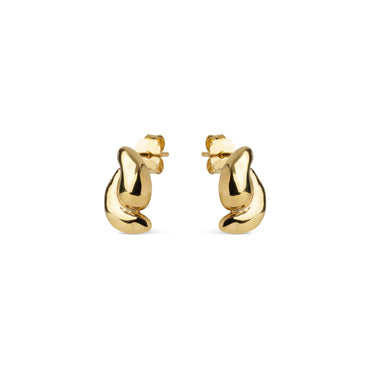 ENAMEL Copenhagen Studs, Tova Earrings 925S/GP
