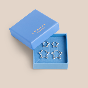 Organic Star Duo Silver Gift Set