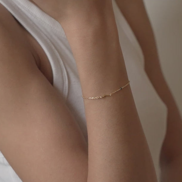 ENAMEL Copenhagen Bracelet, Etta Bracelets Petrol Green