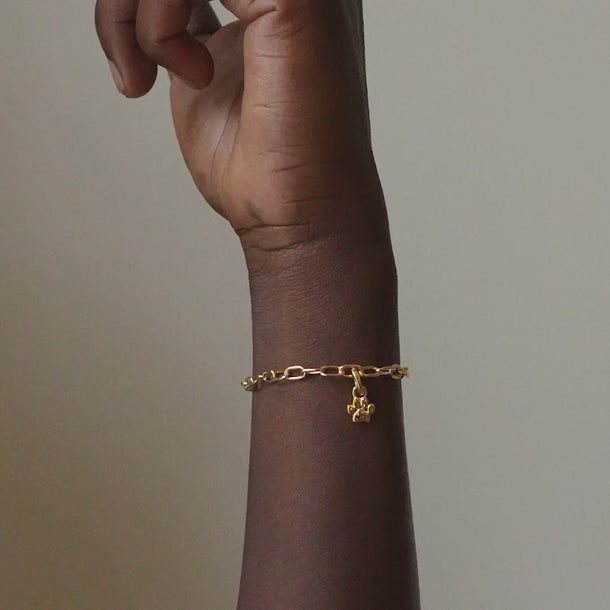 ENAMEL Copenhagen Charm, Sweet Paw Charms 925S/GP