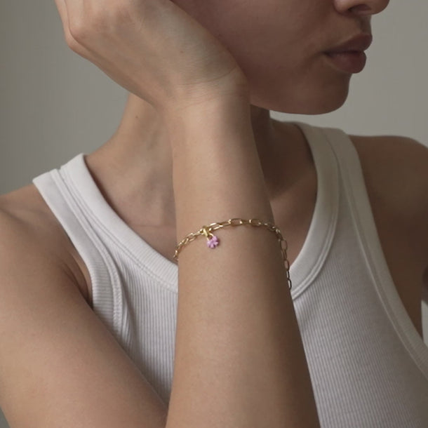 ENAMEL Copenhagen Charm, Baby Bow Charms Pink