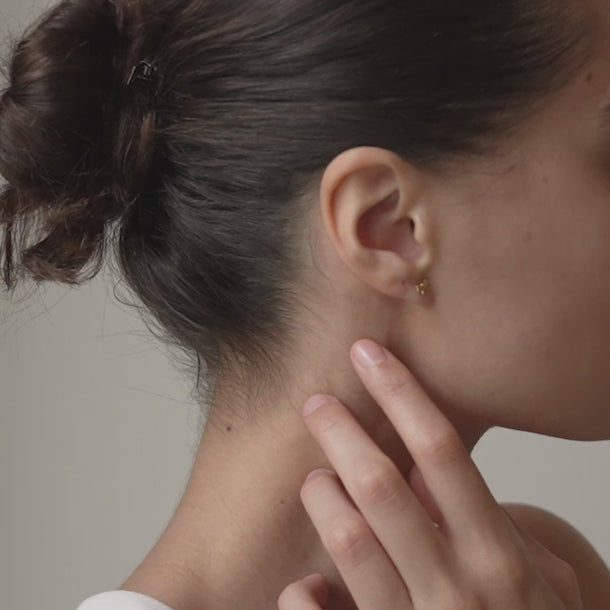 ENAMEL Copenhagen Studs, Baby Bow Earrings 925S/GP